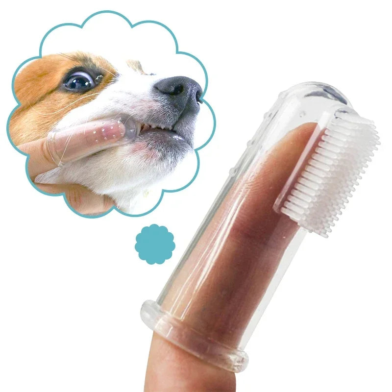 GreenAuraa® - Super Soft Pet Finger Toothbrush