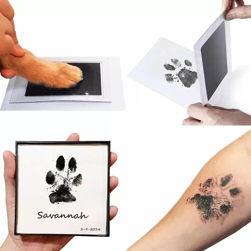 GreenAuraa® Husky Dog Paw Print Station