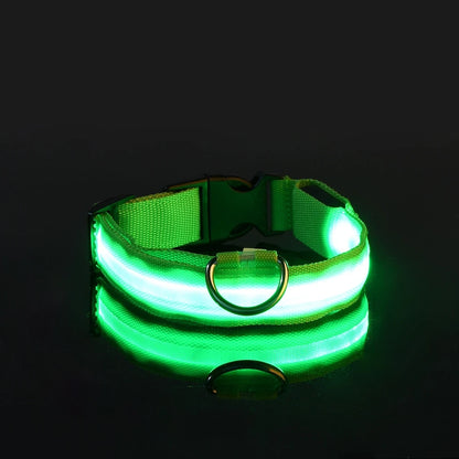 GreenAuraa® - Night Safety Flashing LED Pet Collar