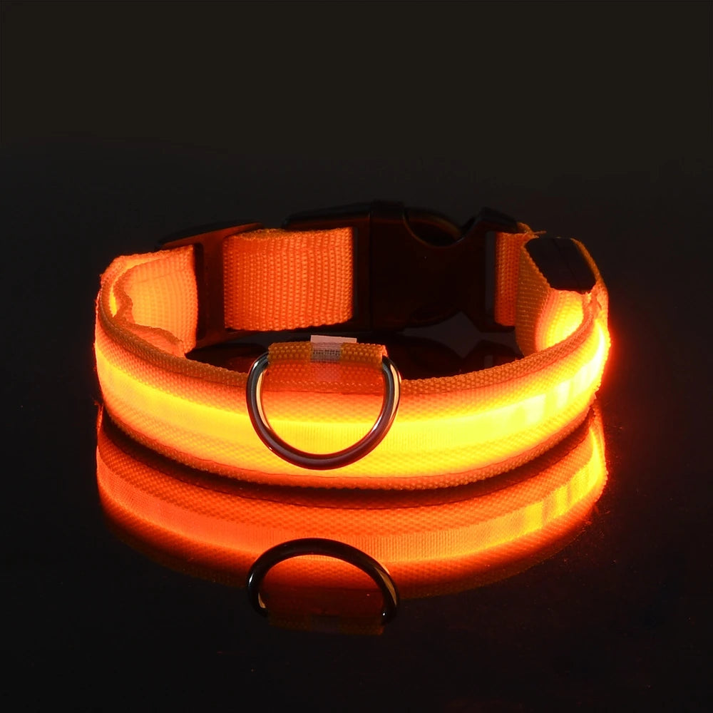 GreenAuraa® - Night Safety Flashing LED Pet Collar