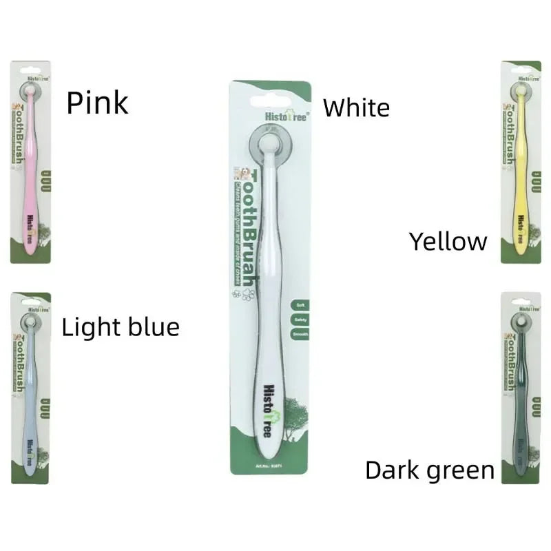 GreenAuraa® - Round Head Pet Toothbrush