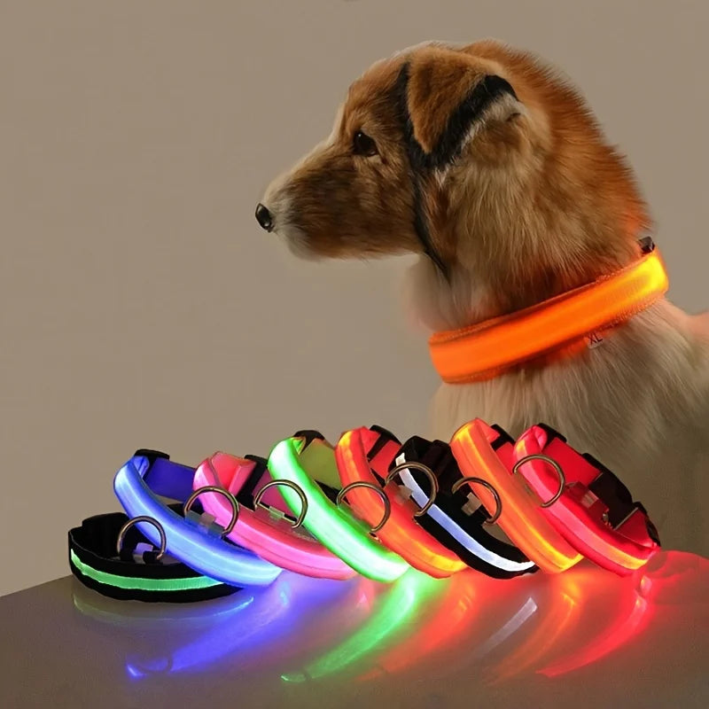 GreenAuraa® - Night Safety Flashing LED Pet Collar