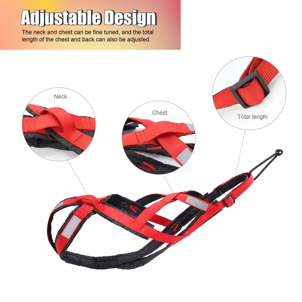 GreenAuraa® Husky Sled Pulling Harness