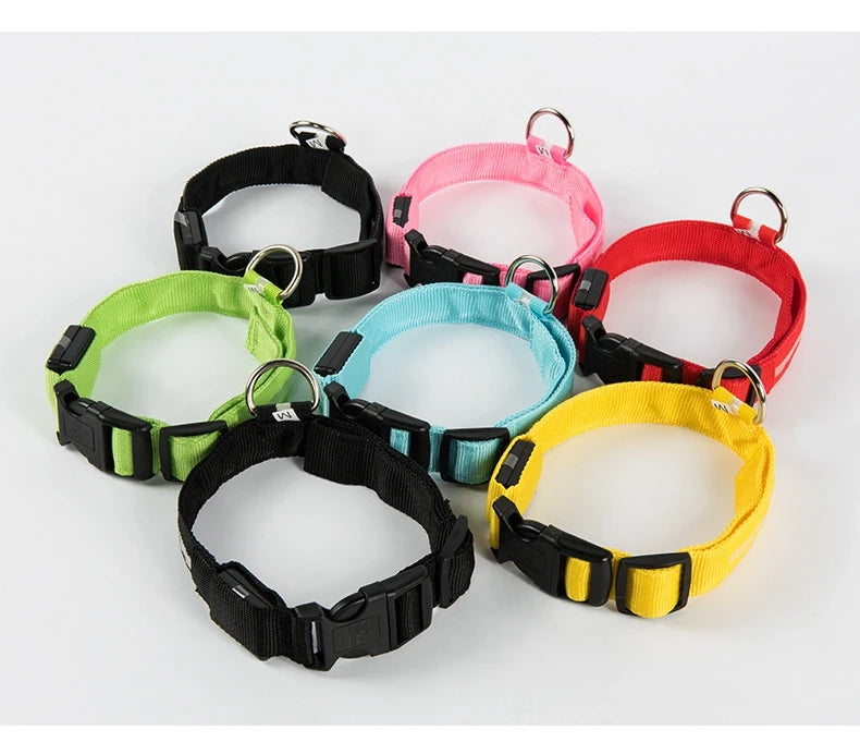 GreenAuraa® - Night Safety Flashing LED Pet Collar