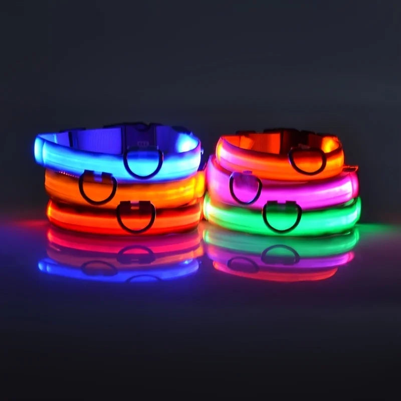 GreenAuraa® - Night Safety Flashing LED Pet Collar