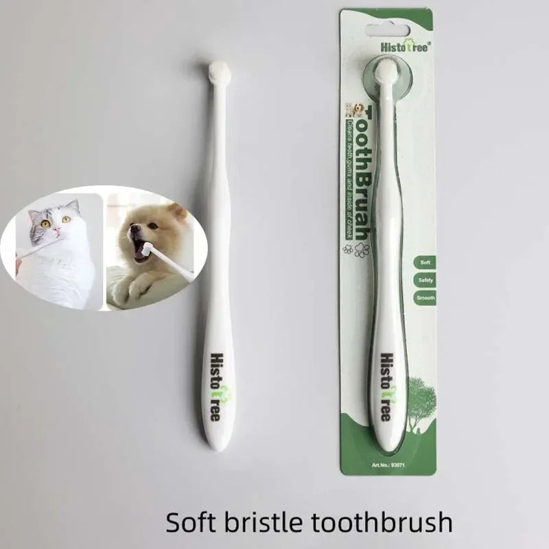 GreenAuraa® - Round Head Pet Toothbrush