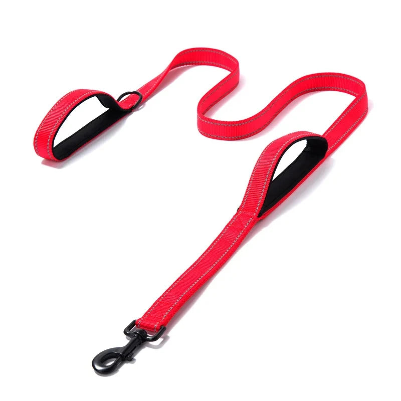 GreenAuraa® - Dog Leashes Heavy Duty Double Handle