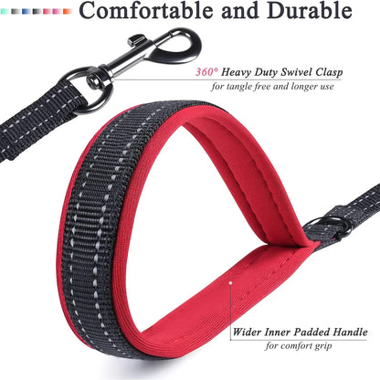 GreenAuraa® - Dog Leashes Heavy Duty Double Handle