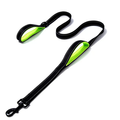 GreenAuraa® - Dog Leashes Heavy Duty Double Handle